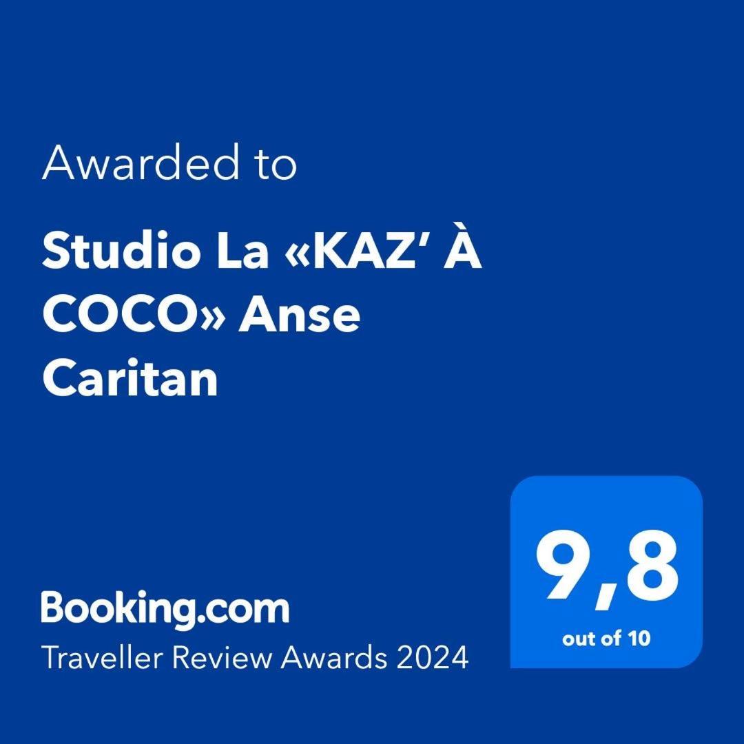 Studio La «Kaz' A Coco» Anse Caritan Sainte-Anne Exterior photo